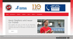 Desktop Screenshot of fc-memmingen.de